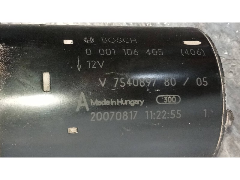 Recambio de motor arranque para mini mini (r56) cooper s referencia OEM IAM 000106405 V7540897 