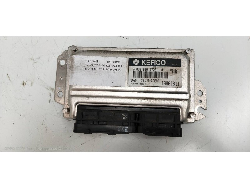 Recambio de centralita motor uce para hyundai getz (tb) 1.1 básico referencia OEM IAM 3911002AA5 9030930372F 