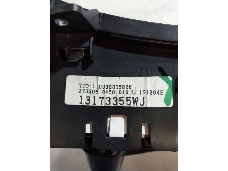Recambio de cuadro instrumentos para opel corsa c blue line referencia OEM IAM 110080005026 13173355WJ 