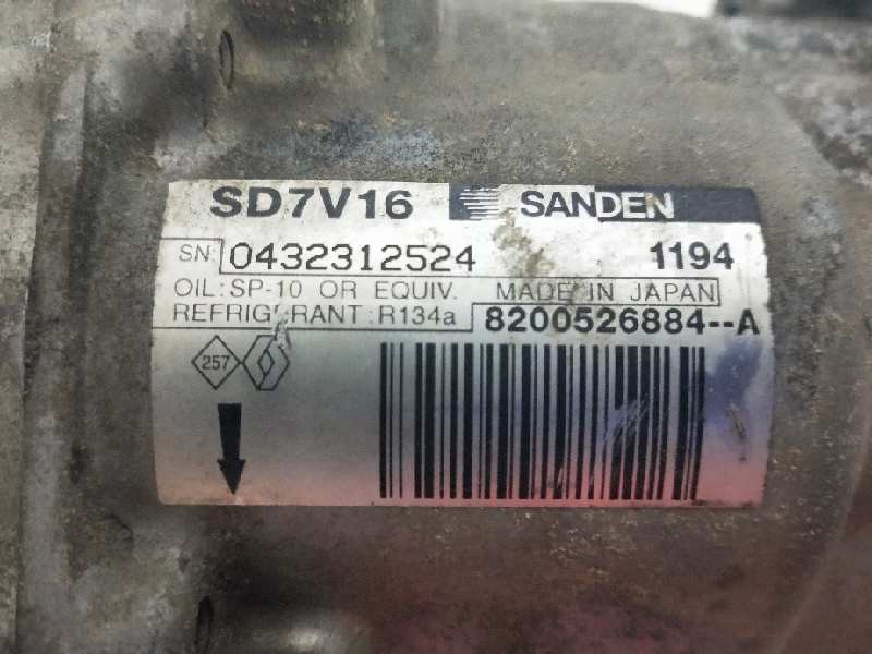 Recambio de compresor aire acondicionado para dacia logan 1.5 dci diesel cat referencia OEM IAM SD7V161194 8200526884A 1194