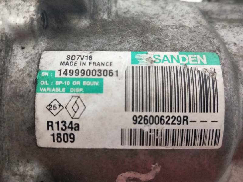 Recambio de compresor aire acondicionado para dacia duster referencia OEM IAM SD7V161809 926006229R 1809 Recambio de compresor aire acondicionado para dacia duster referencia OEM IAM SD7V161809 926006229R 1809