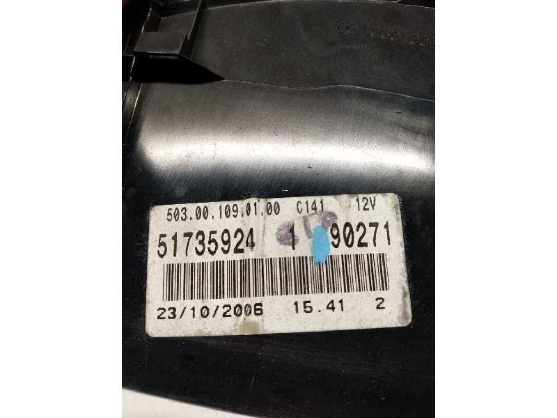 Recambio de cuadro instrumentos para fiat croma (194) 1.9 16v multijet dynamic referencia OEM IAM 51735924 1 90271 503001090100