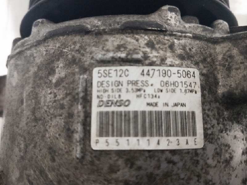 Recambio de compresor aire acondicionado para dodge caliber 2.0 16v crd cat referencia OEM IAM 4471905064 5SE12C 06H01547