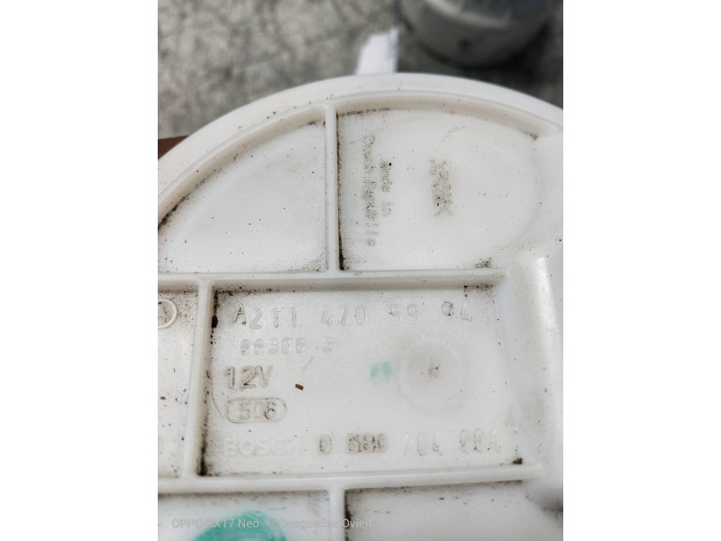 Recambio de bomba combustible para mercedes clase e (w211) berlina e 280 cdi sport (211.020) referencia OEM IAM 0580204004 A2114