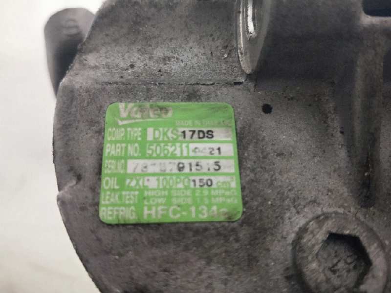 Recambio de compresor aire acondicionado para dodge nitro referencia OEM IAM DKS17DS 55111401AC 5060121943 7818791515 Recambio de compresor aire acondicionado para dodge nitro referencia OEM IAM DKS17DS 55111401AC 5060121943 7818791515