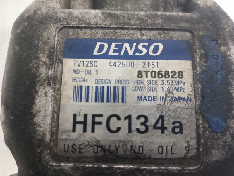 Recambio de compresor aire acondicionado para fiat brava (182) referencia OEM IAM 4425002151 2151  Recambio de compresor aire acondicionado para fiat brava (182) referencia OEM IAM 4425002151 2151