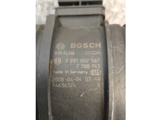 Recambio de caudalimetro para bmw serie 3 coupe (e92) 320d referencia OEM IAM 0281002567 7788743  2