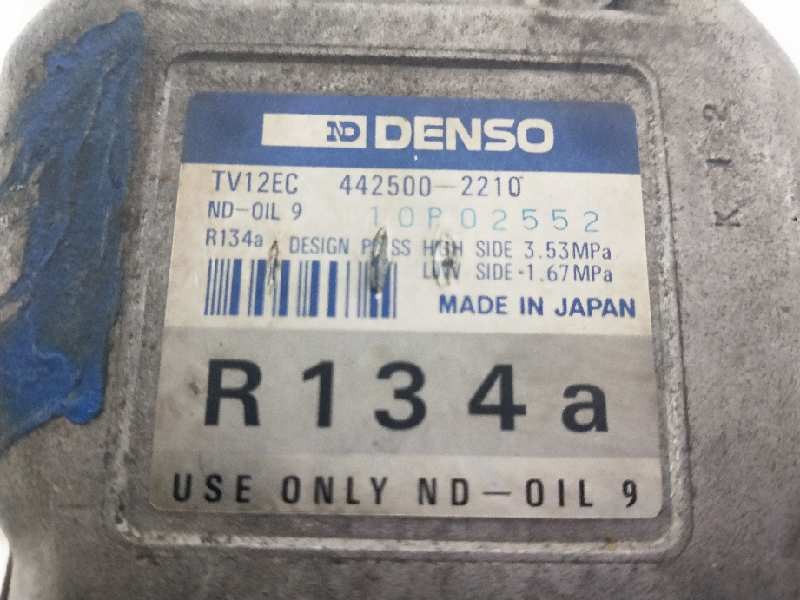 Recambio de compresor aire acondicionado para fiat punto berlina (176) 1.2 cat referencia OEM IAM 4425002210 10P02552 