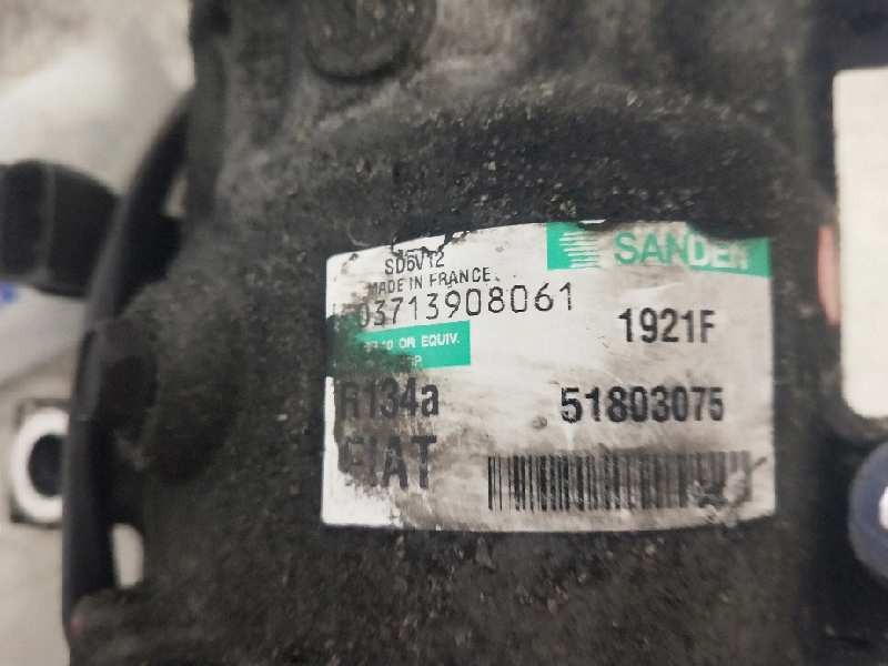 Recambio de compresor aire acondicionado para fiat grande punto van (299) referencia OEM IAM SD6V121921F 51803075 1921F
