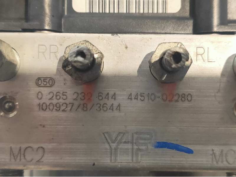 Recambio de abs para toyota auris active referencia OEM IAM 0265232644 4451002280 0265800986 