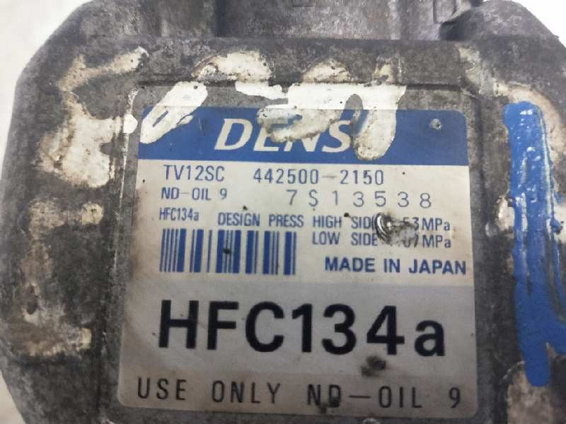 Recambio de compresor aire acondicionado para fiat coupe (175) referencia OEM IAM 4425002150 TV12SC  Recambio de compresor aire acondicionado para fiat coupe (175) referencia OEM IAM 4425002150 TV12SC