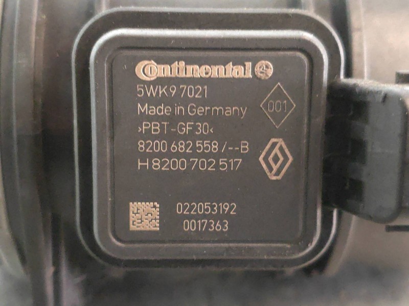 Recambio de caudalimetro para renault clio iii authentique referencia OEM IAM 5WK97021 8200682558B 8200702517