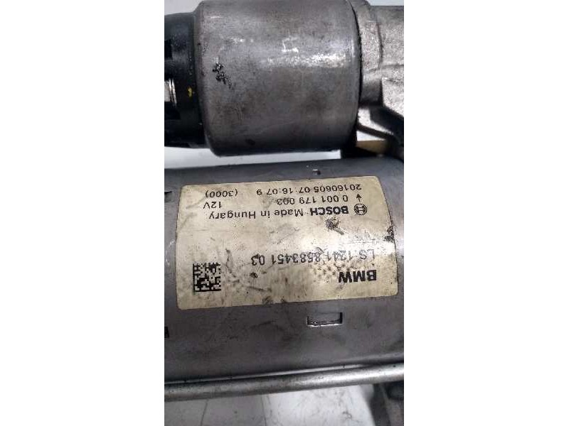 Recambio de motor arranque para bmw serie 1 lim. (f20/f21) 118d xdrive referencia OEM IAM 0001179003 12418583451 BOSCH