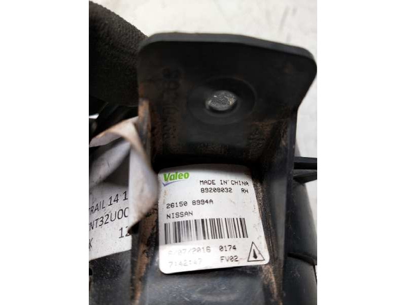 Recambio de faro antiniebla derecho para nissan x-trail (t32) 360 referencia OEM IAM   