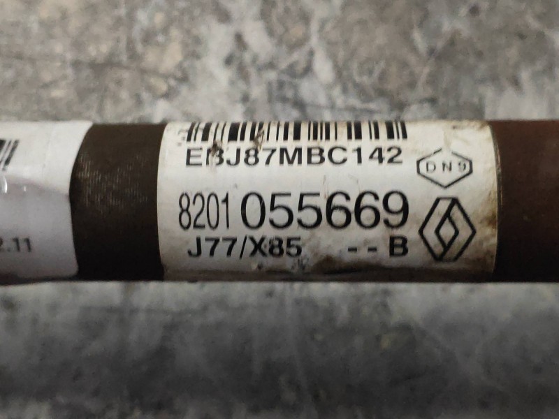 Recambio de transmision delantera izquierda para renault clio iii authentique referencia OEM IAM 8201055669  