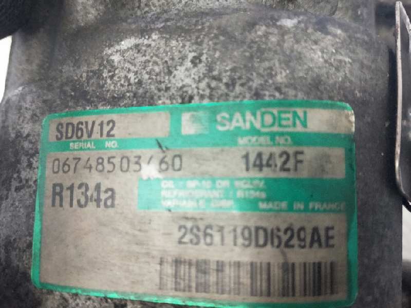 Recambio de compresor aire acondicionado para ford fiesta (cbk) 1.4 tdci cat referencia OEM IAM SD6V1212342F 2S611D629AE 1442F