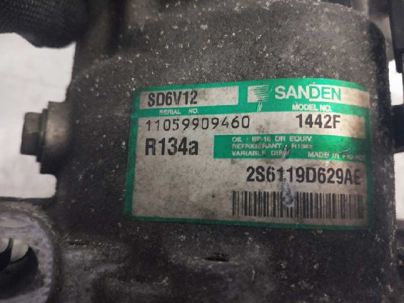 Recambio de compresor aire acondicionado para ford fiesta (cbk) referencia OEM IAM SD6V121442F 21S6119D629AE 1442F Recambio de compresor aire acondicionado para ford fiesta (cbk) referencia OEM IAM SD6V121442F 21S6119D629AE 1442F