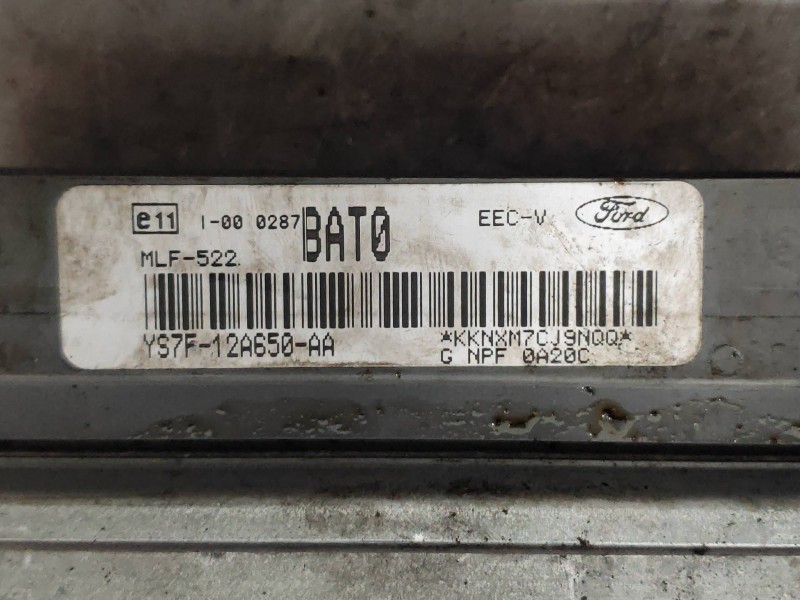 Recambio de centralita motor uce para ford mondeo berlina (gd) clx referencia OEM IAM YS7F12A650AA BAT0 