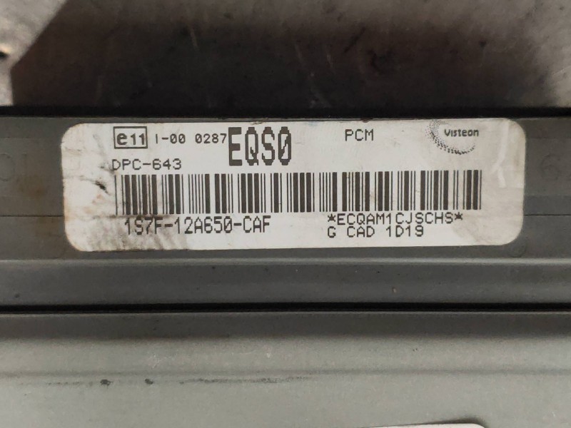 Recambio de centralita motor uce para ford mondeo turnier (ge) trend referencia OEM IAM 1S7F12A650CAF EQS0 