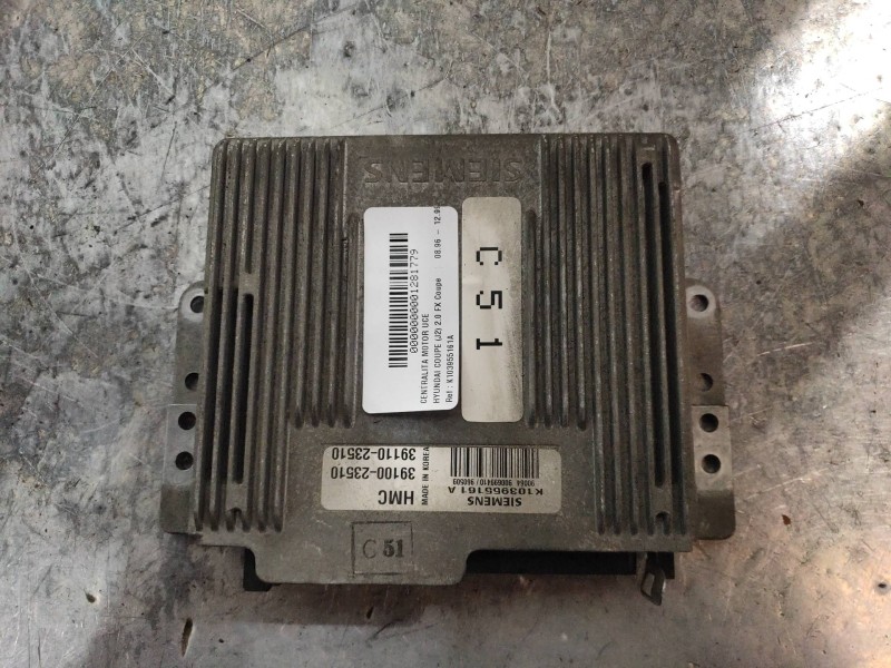 Recambio de centralita motor uce para hyundai coupe (j2) 2.0 fx coupe referencia OEM IAM K103955161A 3910023510 3911023510 C51