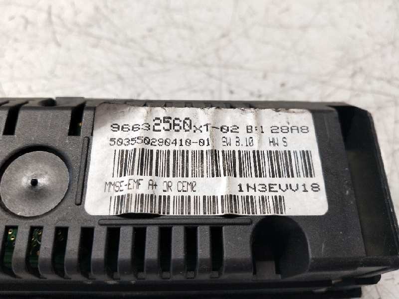 Recambio de pantalla multifuncion para citroen c3 1.4 audace referencia OEM IAM 96632560XT  