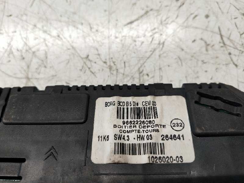 Recambio de pantalla multifuncion para citroen c4 coupe vtr referencia OEM IAM 9662226080 102602003  Recambio de pantalla multifuncion para citroen c4 coupe vtr referencia OEM IAM 9662226080 102602003