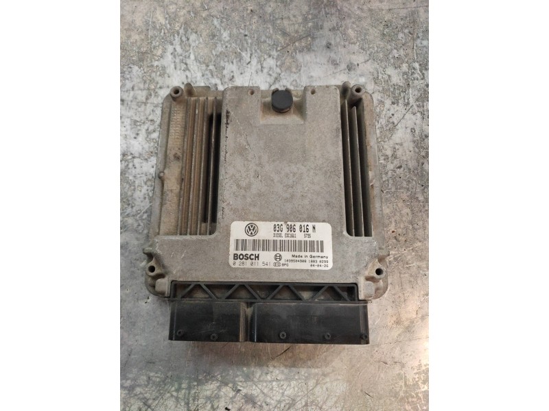 Recambio de centralita motor uce para volkswagen caddy ka/kb (2k) furg. referencia OEM IAM 0281011541 03G906016N EDC16U1