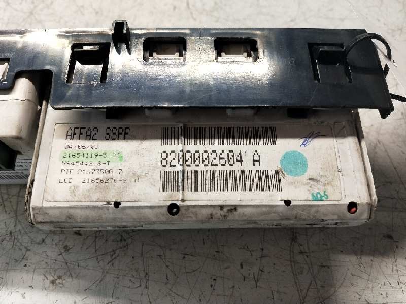 Recambio de pantalla multifuncion para renault laguna ii grandtour (kg0) dynamique referencia OEM IAM 8200002604A 216541195 