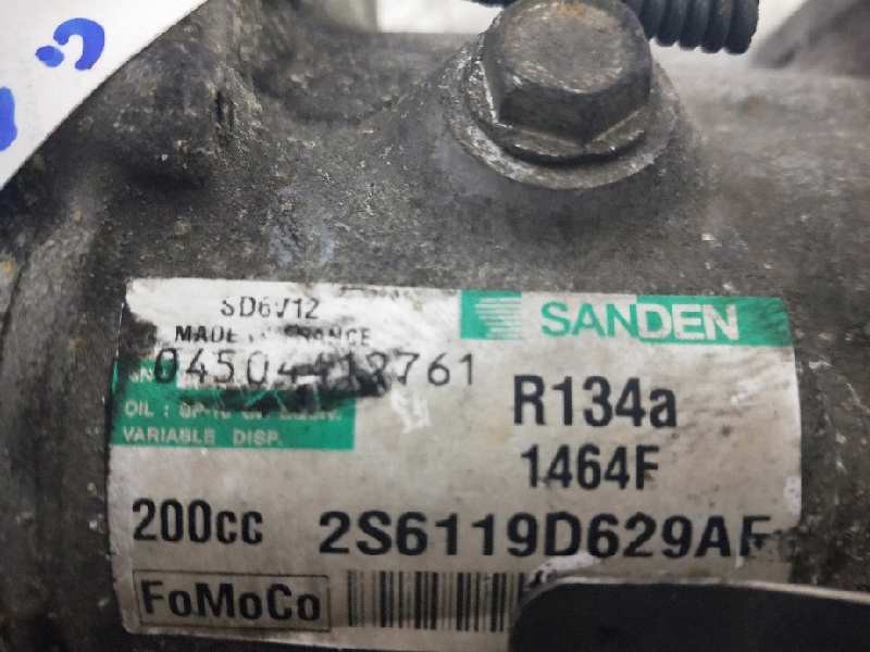 Recambio de compresor aire acondicionado para ford fusion (cbk) style referencia OEM IAM SD6V121464F 2S6119D629AF 1464F