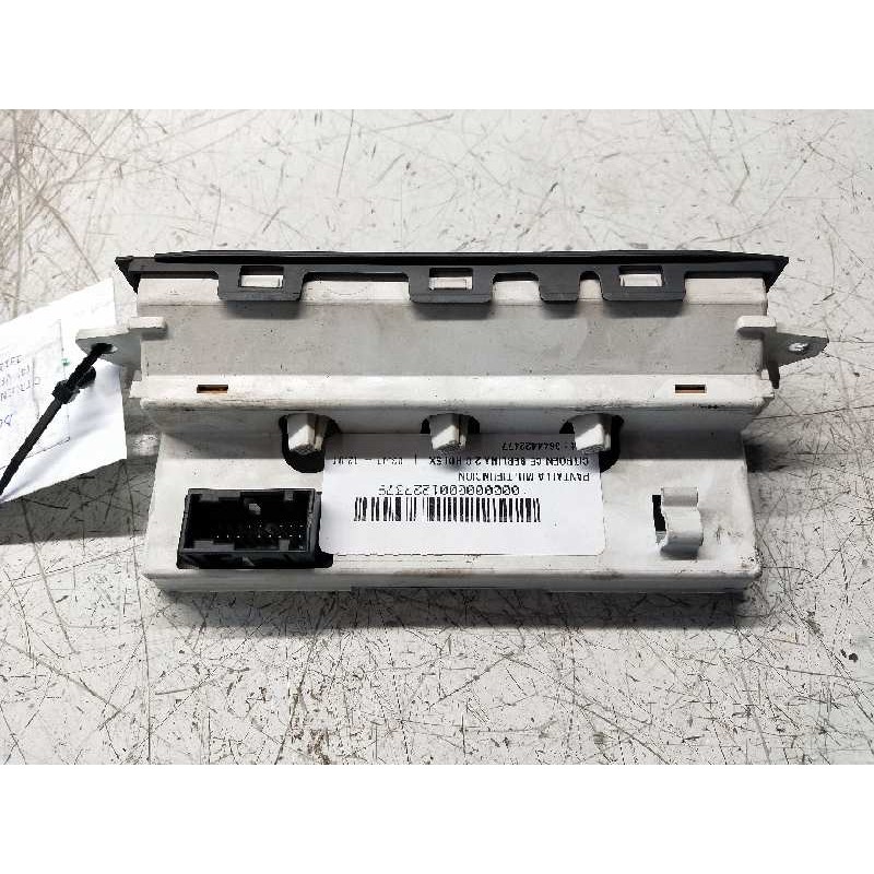 Recambio de pantalla multifuncion para citroen c5 berlina 2.0 hdi sx referencia OEM IAM 9644422477 216672023 