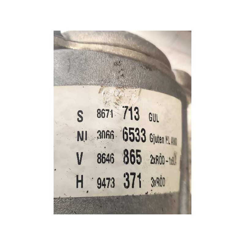 Recambio de amortiguador trasero derecho para volvo xc70 d5 tracción total referencia OEM IAM 8671713 814903553851 SACHS