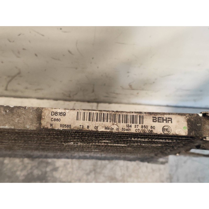 Recambio de condensador / radiador aire acondicionado para citroen jumper caja cerrada (06.2006 =>) 30 l1h1 hdi 120 referencia O