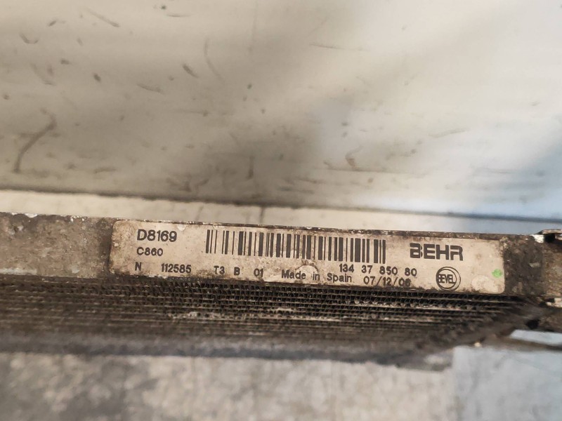 Recambio de condensador / radiador aire acondicionado para citroen jumper caja cerrada (06.2006 =>) 30 l1h1 hdi 120 referencia O