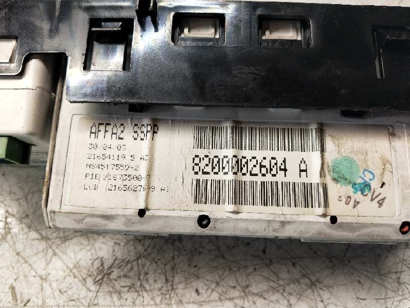 Recambio de pantalla multifuncion para renault laguna ii (bg0) authentique referencia OEM IAM 8200002604A 216541192 