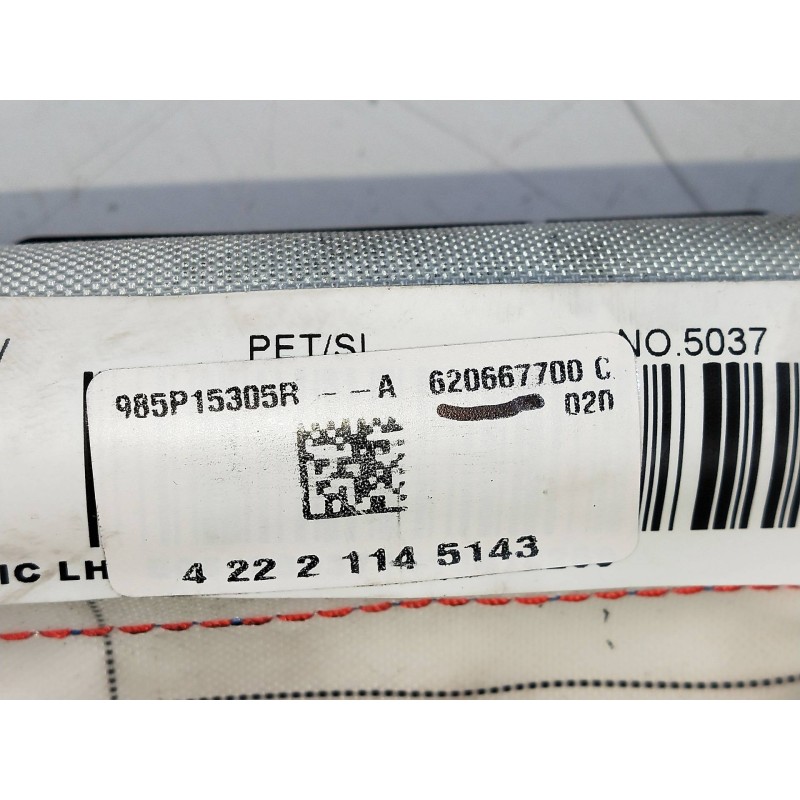 Recambio de airbag cortina delantero izquierdo para renault megane iii berlina 5 p business referencia OEM IAM 620667700C 985P15