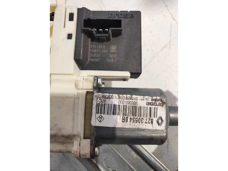 Recambio de elevalunas trasero derecho para renault megane iii berlina 5 p business referencia OEM IAM 827200003R 827306548R 941