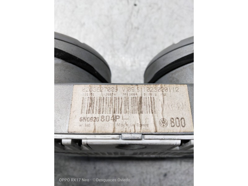 Recambio de cuadro instrumentos para volkswagen polo berlina (6n2) conceptline referencia OEM IAM 0263627009 6N0920804P 