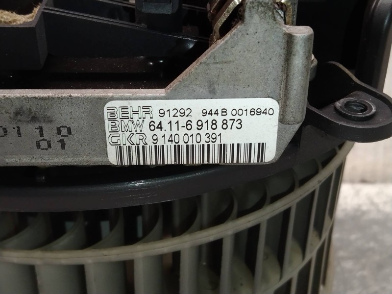 Recambio de motor calefaccion para bmw serie 7 (e65/e66) 745i referencia OEM IAM 64116918873  