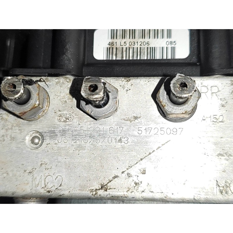 Recambio de abs para citroen jumper caja cerrada (06.2006 =>) 30 l1h1 hdi 120 referencia OEM IAM 0265231617 51725097 0265800461 