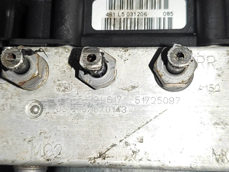 Recambio de abs para citroen jumper caja cerrada (06.2006 =>) 30 l1h1 hdi 120 referencia OEM IAM 0265231617 51725097 0265800461 
