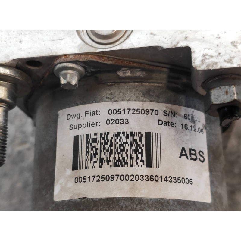 Recambio de abs para citroen jumper caja cerrada (06.2006 =>) 30 l1h1 hdi 120 referencia OEM IAM 0265231617 51725097 0265800461 