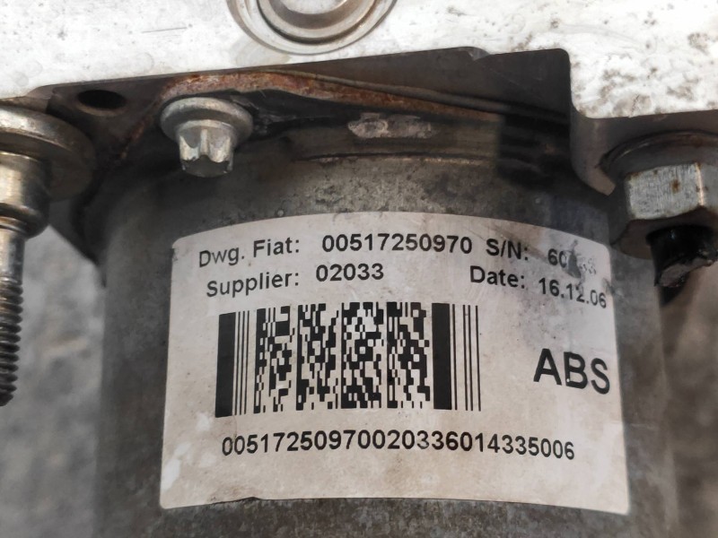 Recambio de abs para citroen jumper caja cerrada (06.2006 =>) 30 l1h1 hdi 120 referencia OEM IAM 0265231617 51725097 0265800461 
