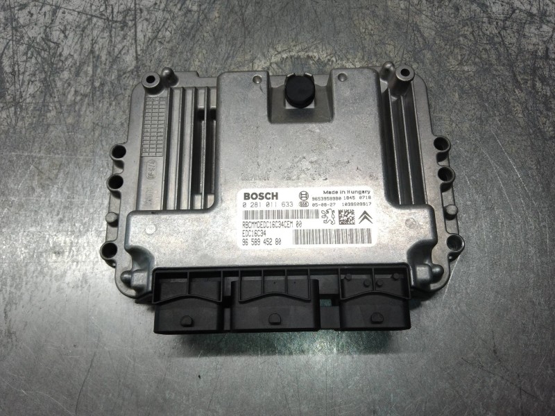 Recambio de centralita motor uce para peugeot 407 sr confort referencia OEM IAM 0281011633 9658945280 EDC16C34