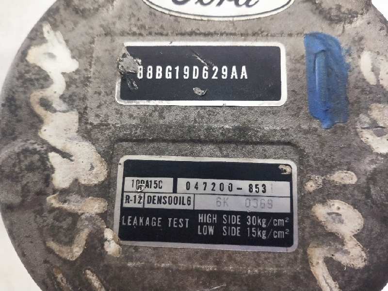 Recambio de compresor aire acondicionado para ford sierra turnier referencia OEM IAM 88G19D629AA 047200853 