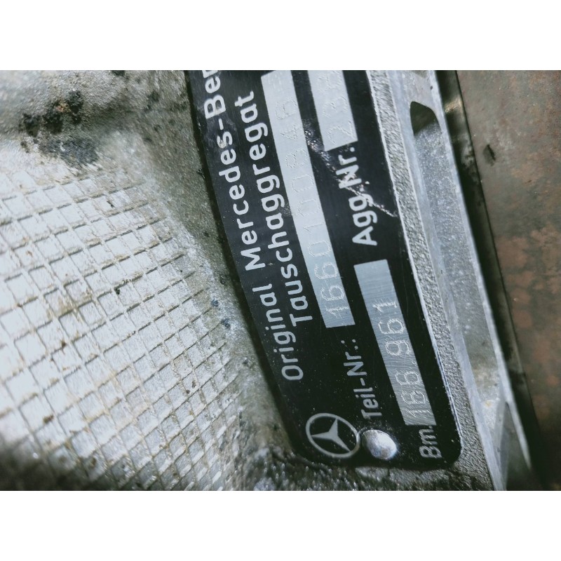 Recambio de motor completo para mercedes vaneo (w414) furgoneta compacta 1.6 cat referencia OEM IAM 166961 1660100846 80 238905 