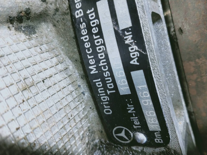 Recambio de motor completo para mercedes vaneo (w414) furgoneta compacta 1.6 cat referencia OEM IAM 166961 1660100846 80 238905 