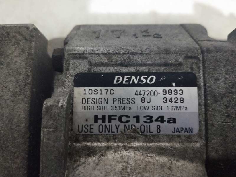 Recambio de compresor aire acondicionado para honda accord berlina (cg7-9/ch1-7) 1.8i ls (cg8) referencia OEM IAM 4472009893 10S