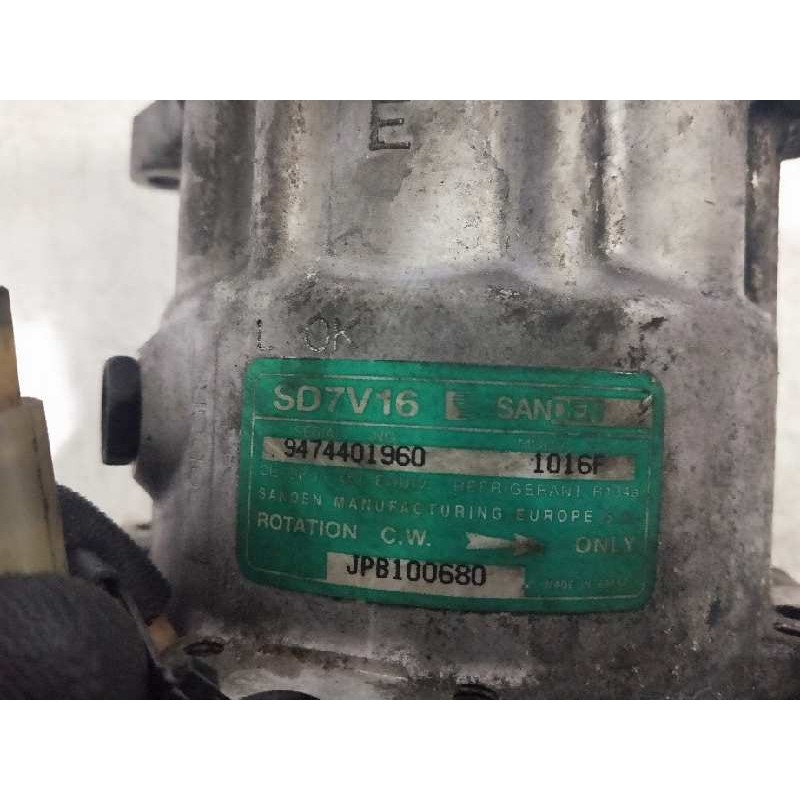 Recambio de compresor aire acondicionado para honda accord berlina (cg7-9/ch1-7) 2.0 tdi cat referencia OEM IAM SD7V161016F JPB1