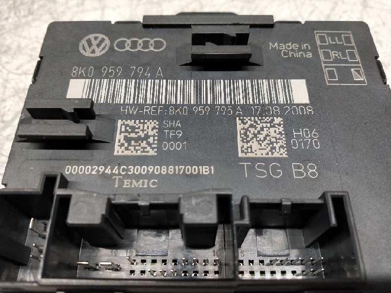 Recambio de modulo electronico para audi a4 avant (8k5) (2008) 2.0 16v tdi referencia OEM IAM 8K0959794A TEMIC 