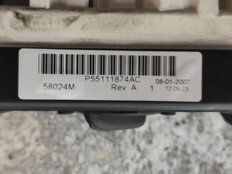 Recambio de mando calefaccion / aire acondicionado para dodge caliber s referencia OEM IAM 55111874AC 58024M 